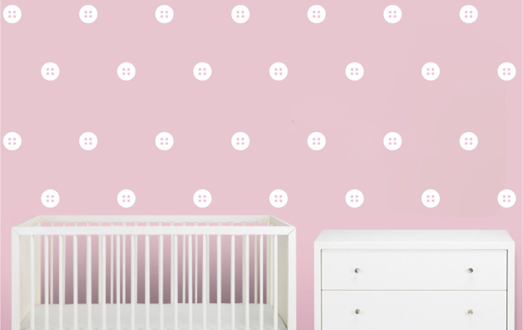 Button Wall Decals