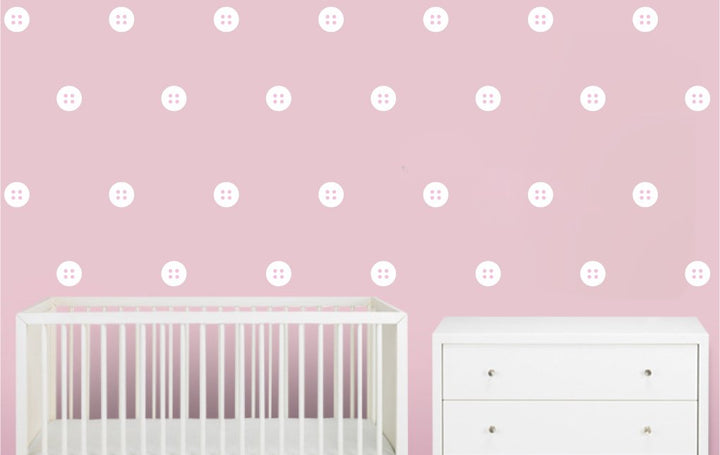 Button Wall Decals