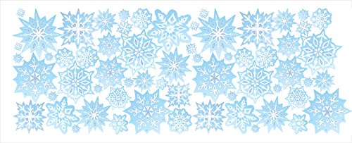 Snowflake Border Wall Decals