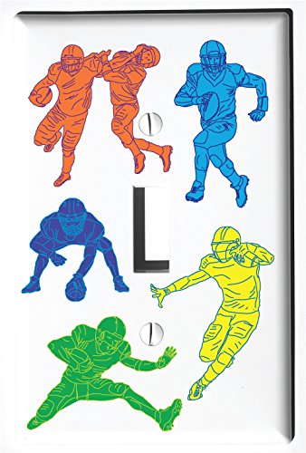 Football Light Switch Cover Stickers and Outlet Covers