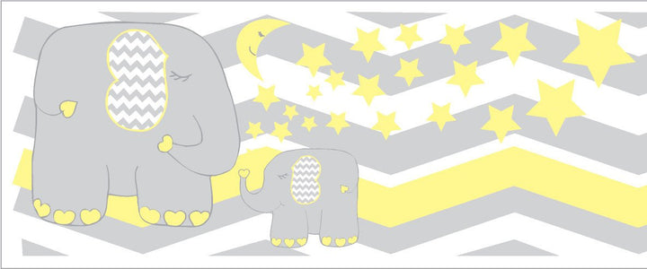 Elephant Border Wall Decals