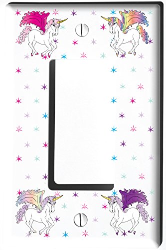 Unicorn Light Switch Cover Plate and Outlet Covers