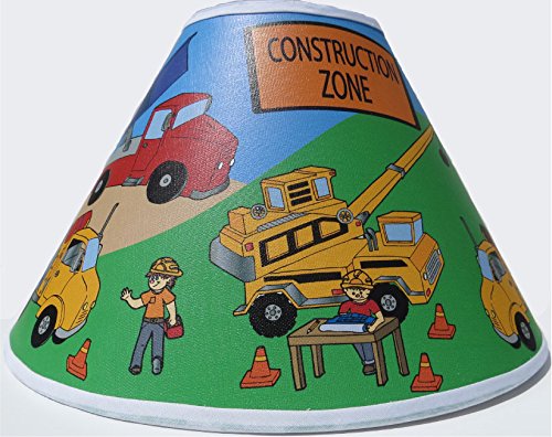 Construction Truck Lamp Shades / Constrution Truck Childrens Decor