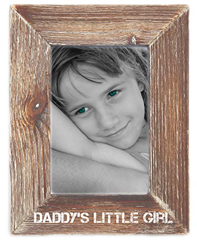 Daddy's Little Girl Natural Wood Picture Frame