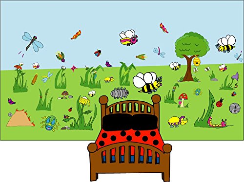 Giant Bug Insect Wall Mural Decals