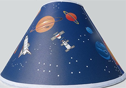 Outer Space Lamp Shade / Children's Nursery Space Decor