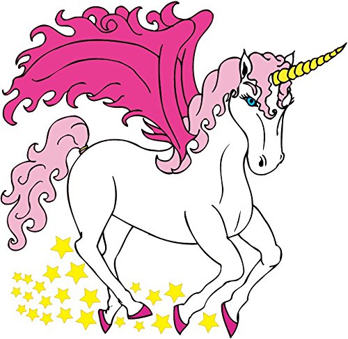 Pink Unicorn Wall Decal Stickers