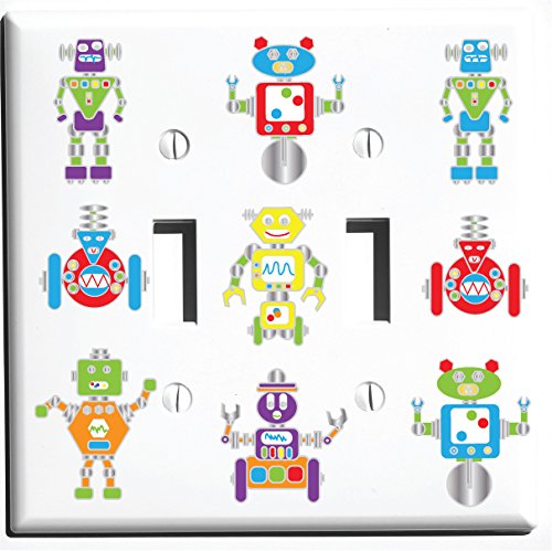 Robot Light Switch Cover Plate and Outlet Covers