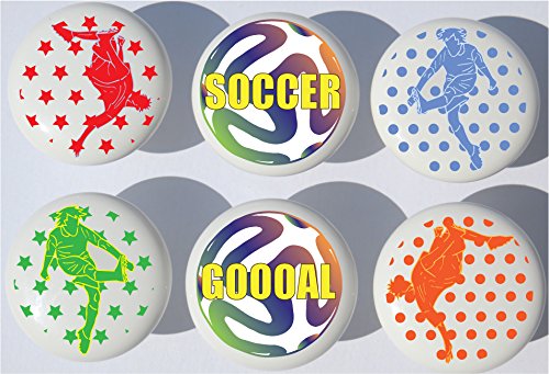 Boys Soccer Drawer Pulls