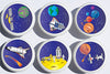 Outer Space Drawer Pulls / Space Ship Cabinet Drawer Knobs / Childrens Room Decor