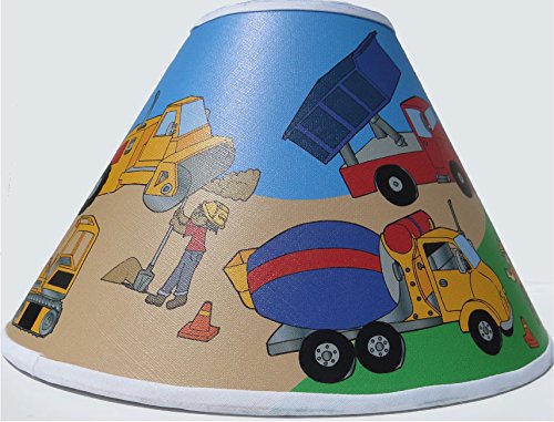 Construction Truck Lamp Shades / Constrution Truck Childrens Decor