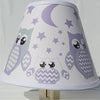 Owl Night Lights Owl Nursery Decor with Stars and Moons