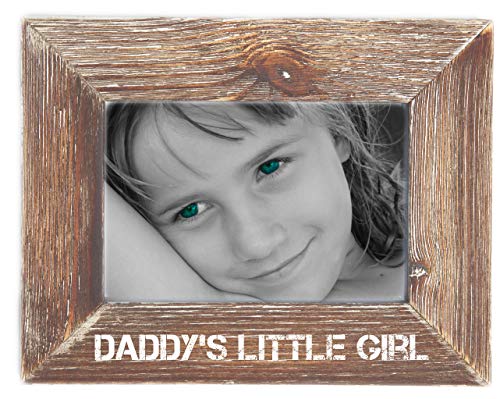 Daddy's Little Girl Natural Wood Picture Frame