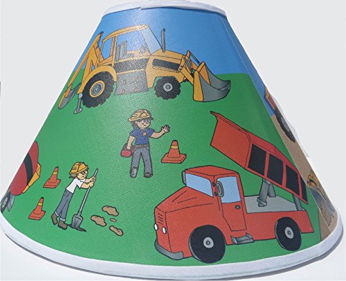 Construction Truck Lamp Shades / Constrution Truck Childrens Decor