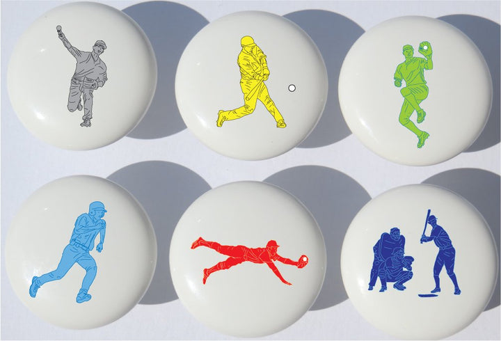 Baseball Drawer Pulls