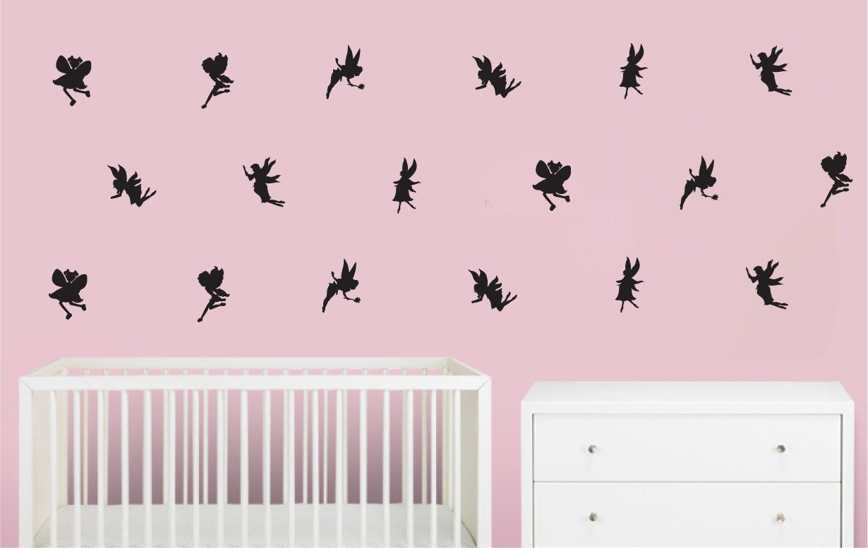 Fairy Wall Decals / 18 Fairy Wall Stickers