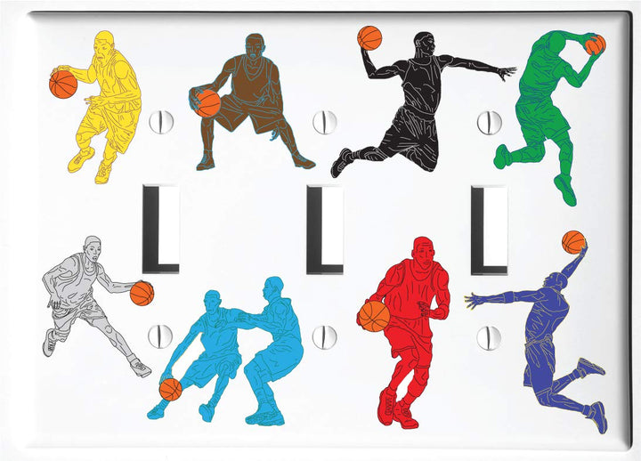 Basketball Light Switch Cover Plate and Outlet Covers