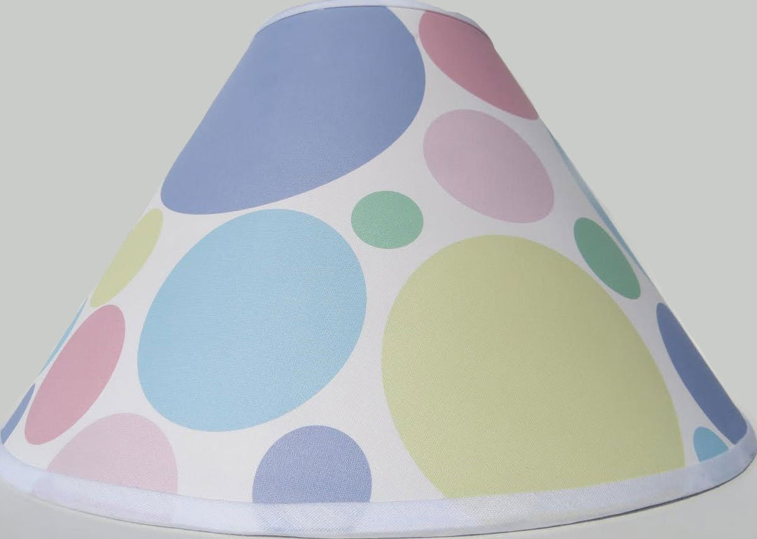 Pastel Polka Dot Lamp Shades / Polka Dot Nursery Decor
