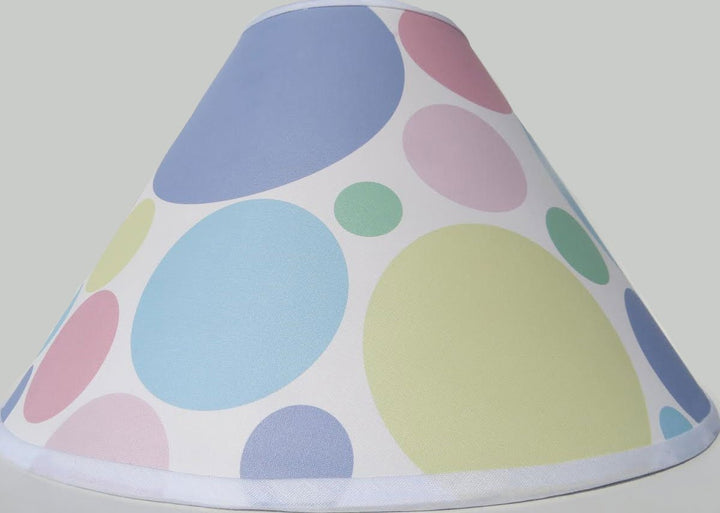 Pastel Polka Dot Lamp Shades / Polka Dot Nursery Decor