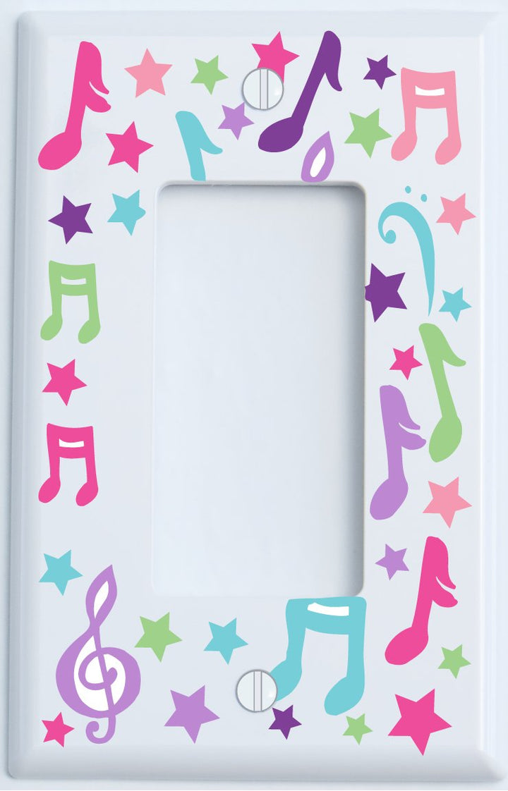 Music Notes Light Switch Cover Plates