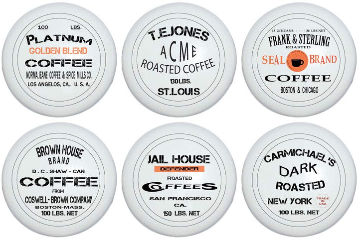 Vintage Coffee Crate Drawer Knob Pulls