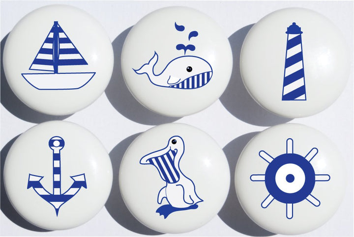 Nautical Navy Drawer Pulls