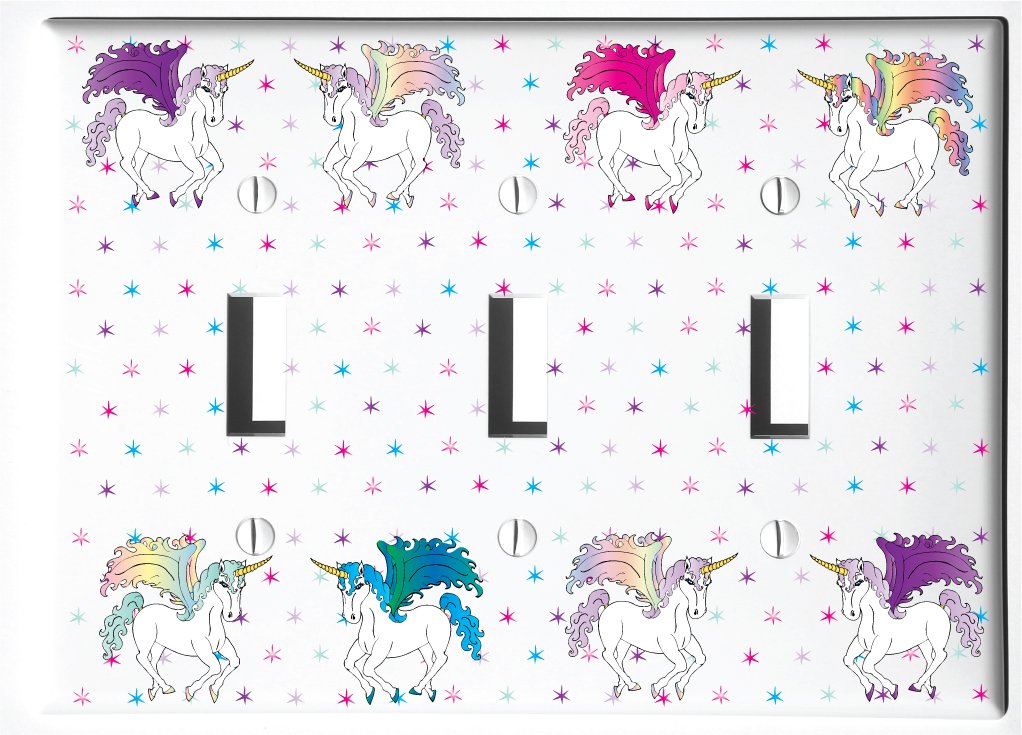 Unicorn Light Switch Cover Plate and Outlet Covers