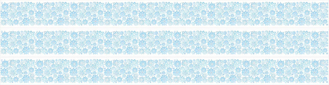 Snowflake Border Wall Decals