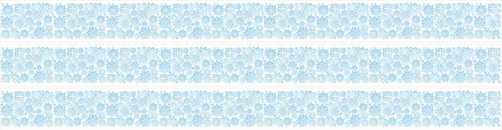 Snowflake Border Wall Decals