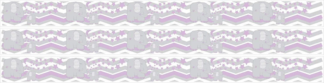 Elephant Border Wall Decals