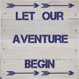 Arrow Art Print Rustic Wall Hanging