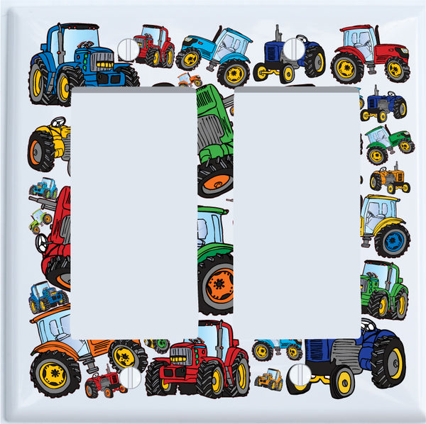 Farm Tractor Light Switch Plates Covers/Single Toggle