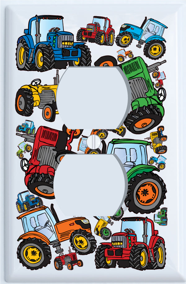 Farm Tractor Light Switch Plates Covers/Single Toggle