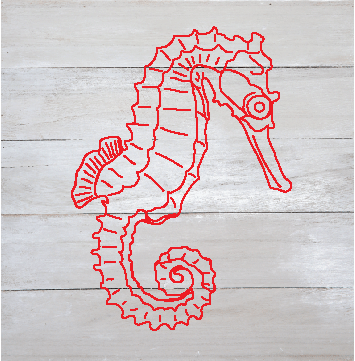 Nautical Prints Natural Wall Hanging Wall Hanging