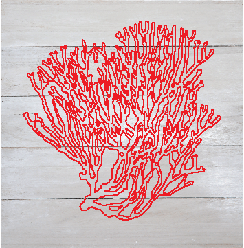 Nautical Prints Natural Wall Hanging Wall Hanging