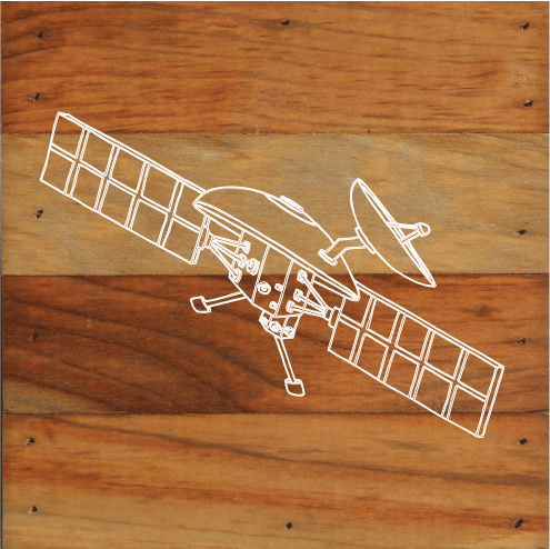 Space Theme Rustic Wall Hanging