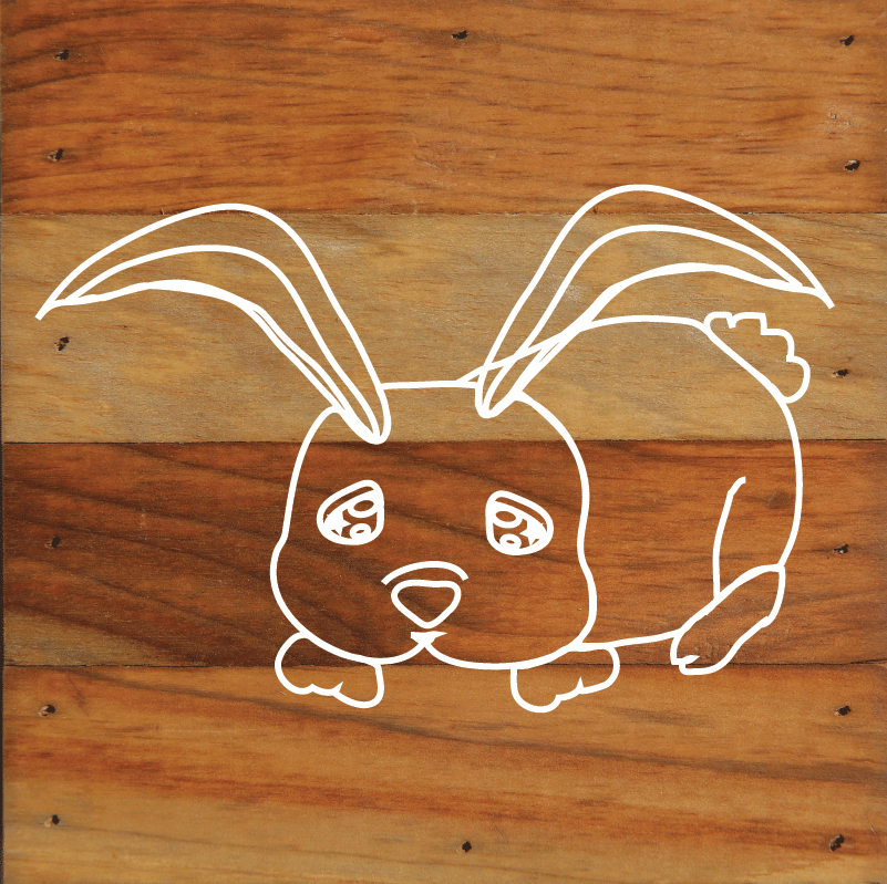 Woodland Forest Animals Rustic Wall Hanging