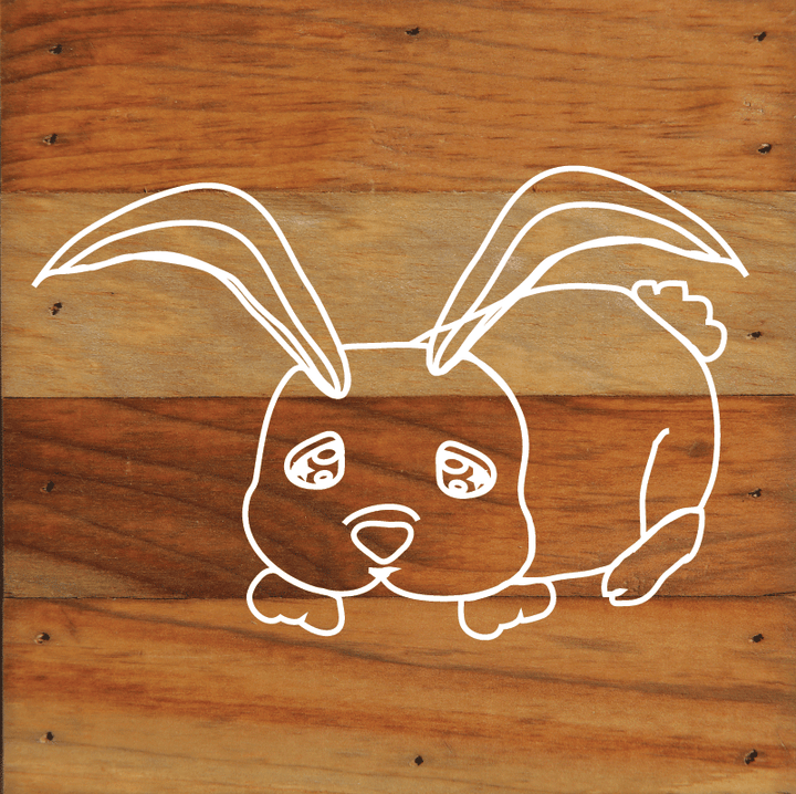 Woodland Forest Animals Rustic Wall Hanging