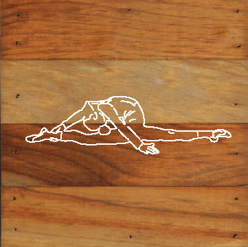 Ballerina Wings Natural Wall Hanging