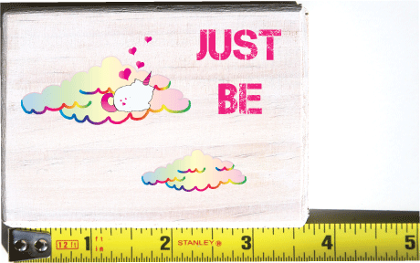 Caticorn White Wash Wood Keepsake Collectible Box