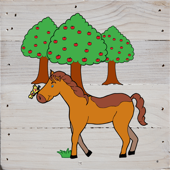 Farm Animal Theme Art Print Wall Hanging