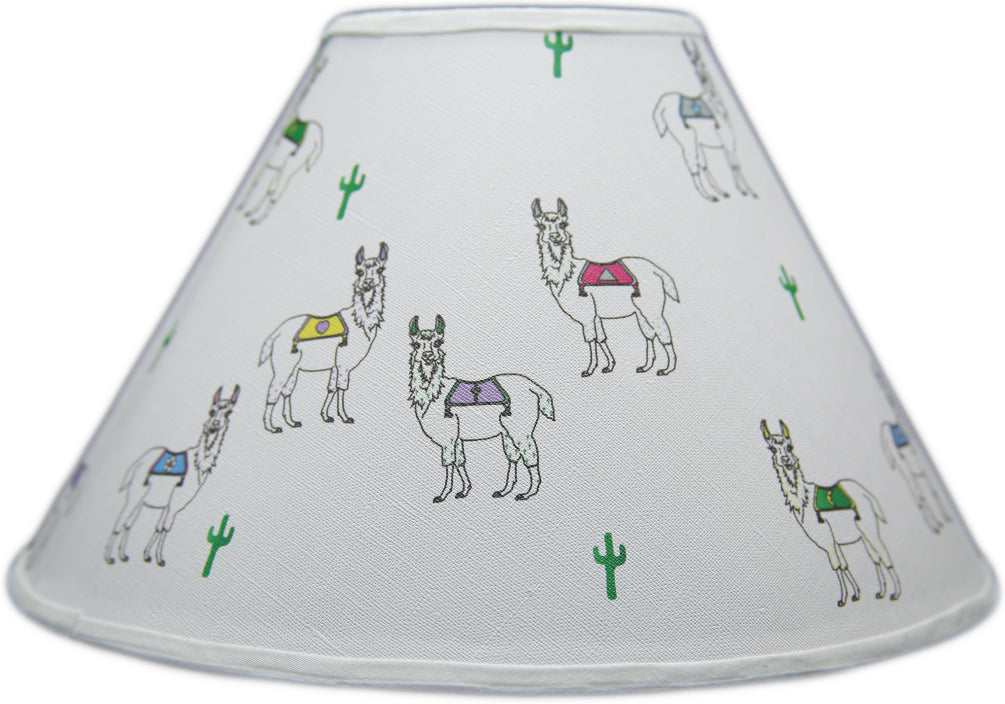 Llama Lamp Shade Alpaca Children's Nursery Decor
