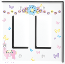 Llamacorn Light Switch and Outlet Plate Covers