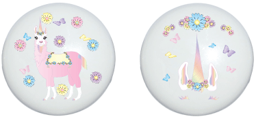 Rainbow Llamacorn Drawer Pulls