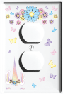 Llamacorn Light Switch and Outlet Plate Covers