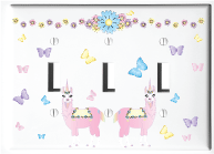Llamacorn Light Switch and Outlet Plate Covers