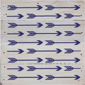 Arrow Art Print Rustic Wall Hanging