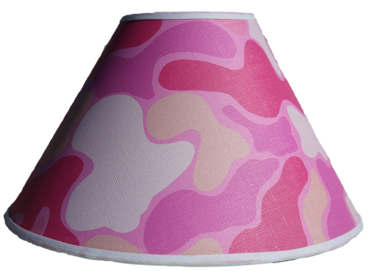 Pink Camoflauge Lamp Shade Army Military Camo Children's Girls Nursery Decor