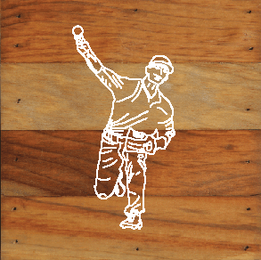 Baseball Art Print Natural Wall Hanging