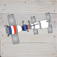Space Theme Art Print Wall Hanging